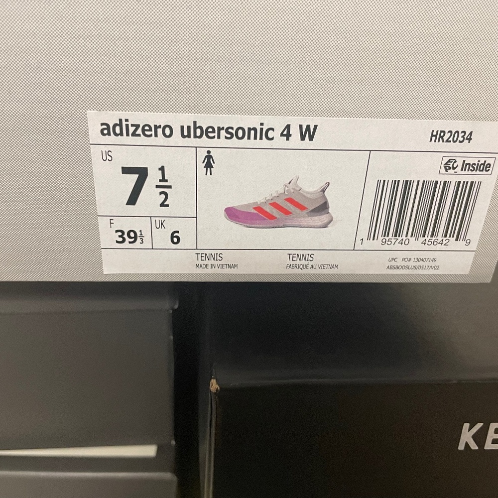 ADIZERO UBERSONIC 4 TENNIS SHOES - Picture 6 of 13